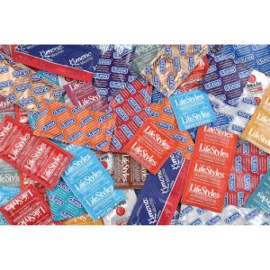 Pleasure Condom Sampler 75-pack - by Adam & Eve