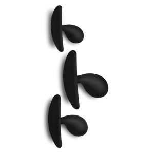 Dark Droplets 3 Piece Silicone Anal Trainer