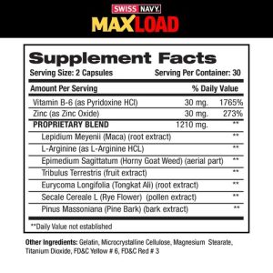 Max Load Male Enhancement Daily Supplement