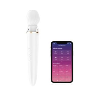 Satisfyer App Enabled Double Wand-Er with Attachment