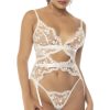 Star White Embrodiered Two-pc Set