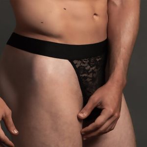 Men's Lace Thong