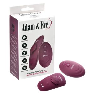 Adam & Eve Remote Control Rose Panty Vibrator