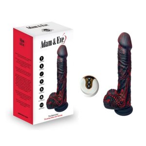 Adam & Eve The Bed Rocker Silicone Thrusting Dildo with Remote