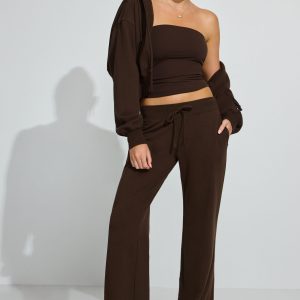 Stretch Terry Bootcut Pants